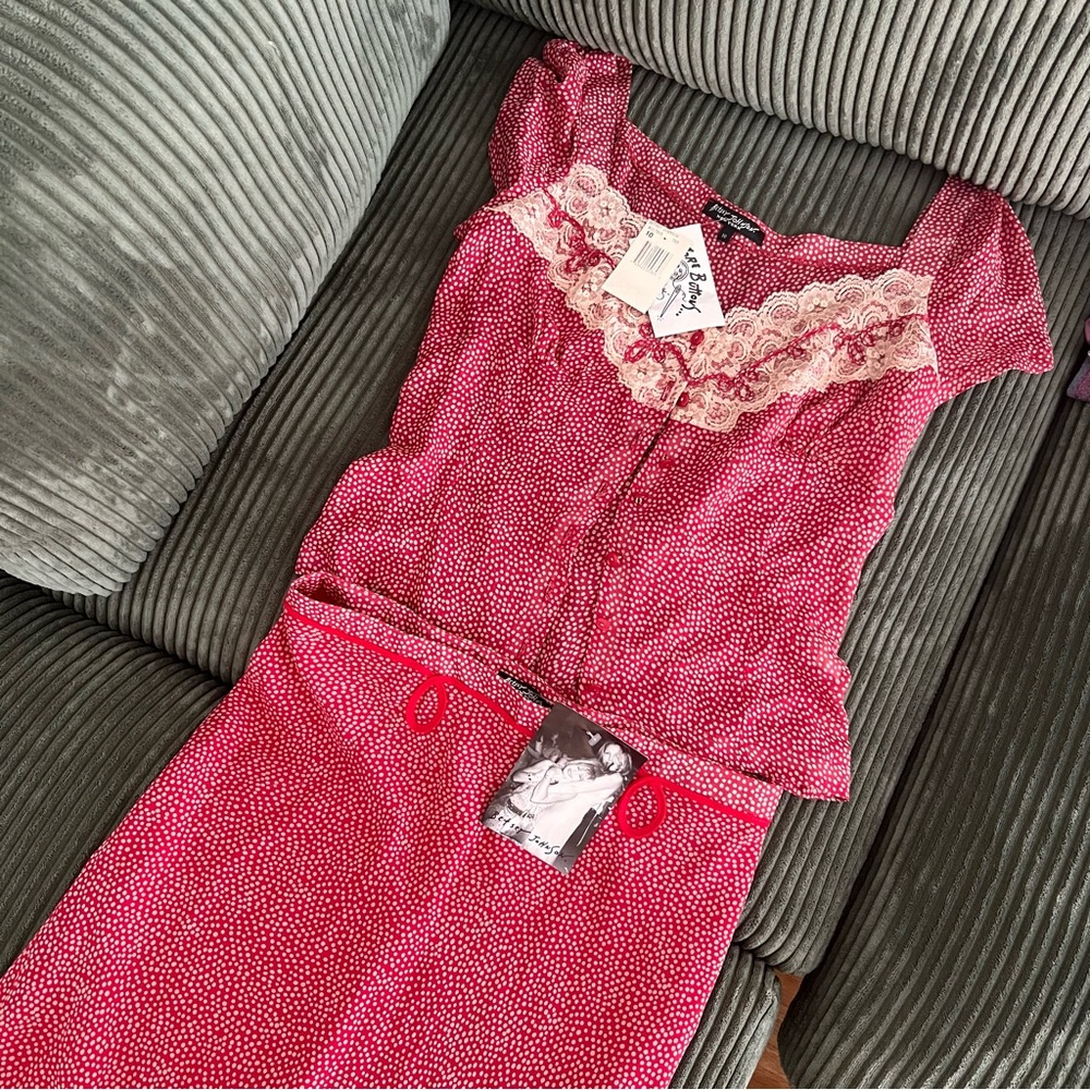 Vintage Betsey Johnson Two Piece Set with Original Tags